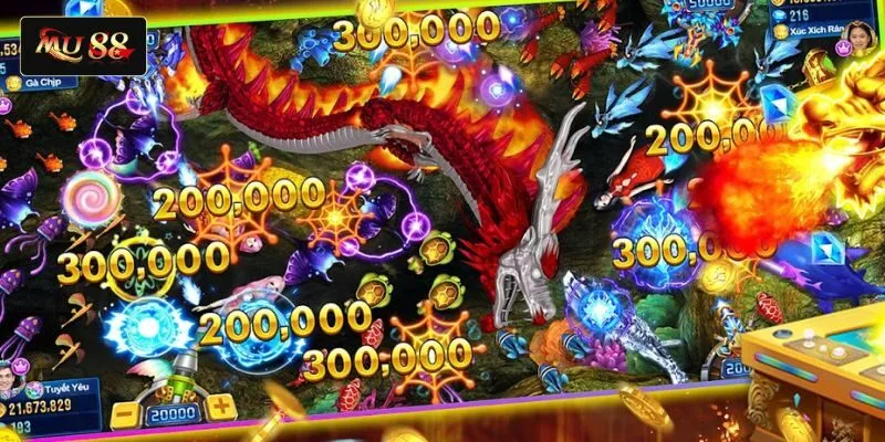 Bắn cá long vương hay Dragon King Fishing rất được săn đón vì giao diện trực quan và đẹp mắt. Bắn cá long vương hay Dragon King Fishing rất được săn đón vì giao diện trực quan và đẹp mắt.